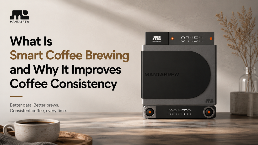 What Is Smart Coffee Brewing and Why It Improves Coffee Consistency MANTABREW