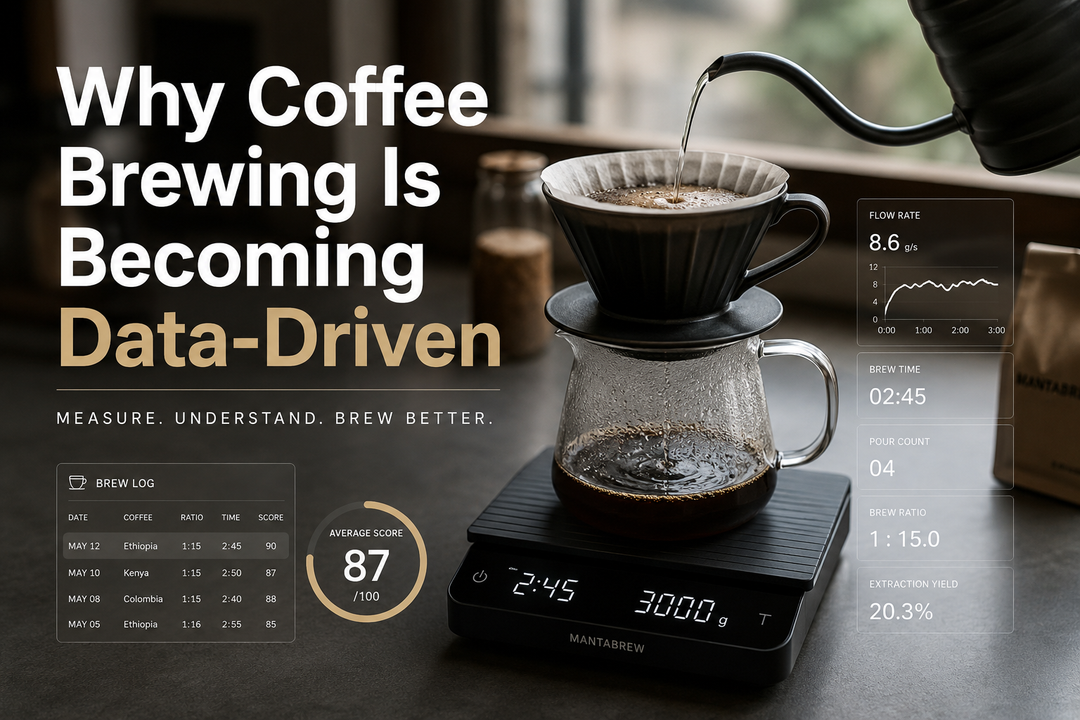 Why Coffee Brewing Is Becoming Data-Driven (And Why It Matters) MANTABREW