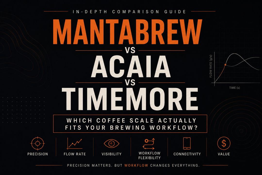 MANTABREW vs ACAIA vs TIMEMORE Which Coffee Scale Actually Fits Your Brewing Workflow? MANTABREW