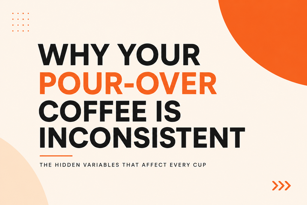 Why Your Pour-Over Coffee Is Inconsistent (And How to Fix It) MANTABREW