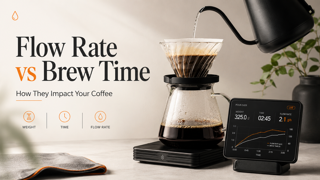 Flow Rate vs Brew Time: How They Impact Your Coffee MANTABREW