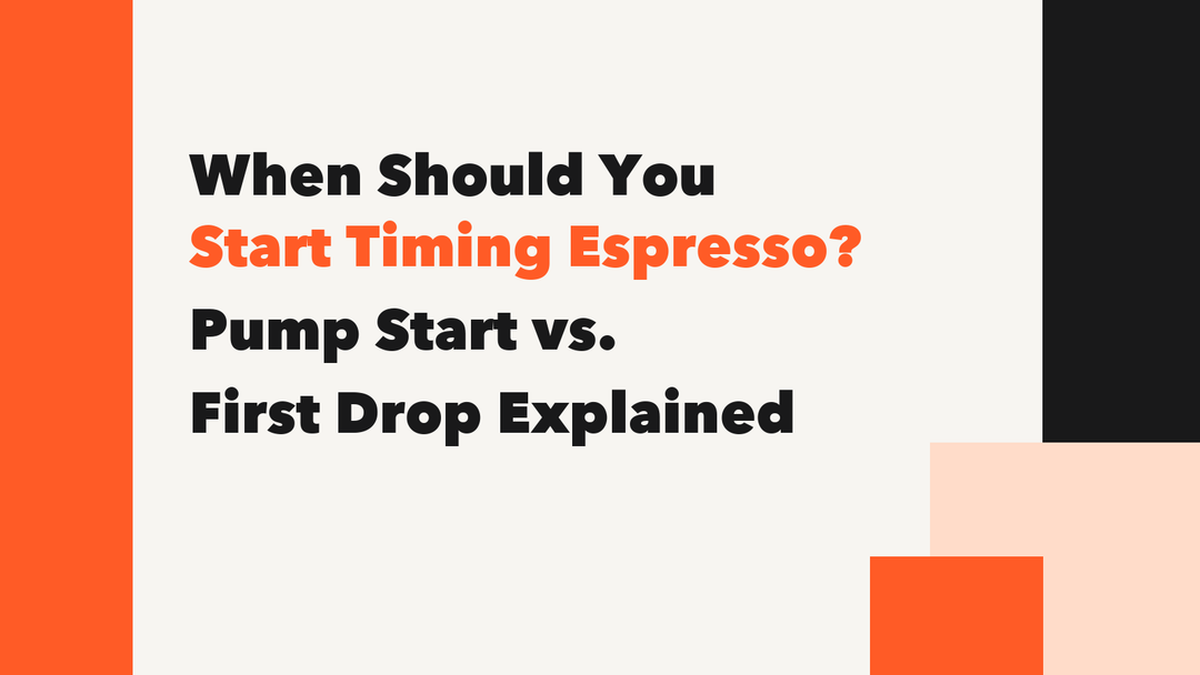 When Should You Start Timing Espresso? Pump Start vs. First Drop Explained MANTABREW