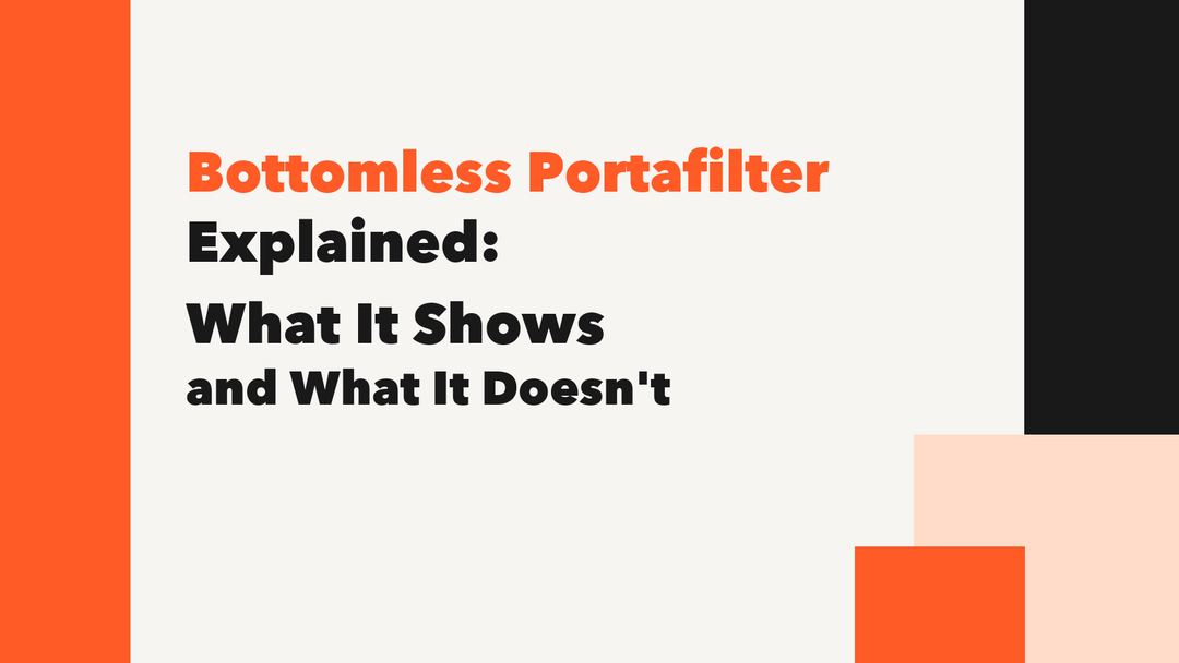 Bottomless Portafilter Explained: What It Shows—and What It Doesn’t MANTABREW
