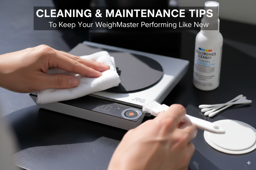 Cleaning & Maintenance Tips to Keep Your WeighMaster Performing Like New