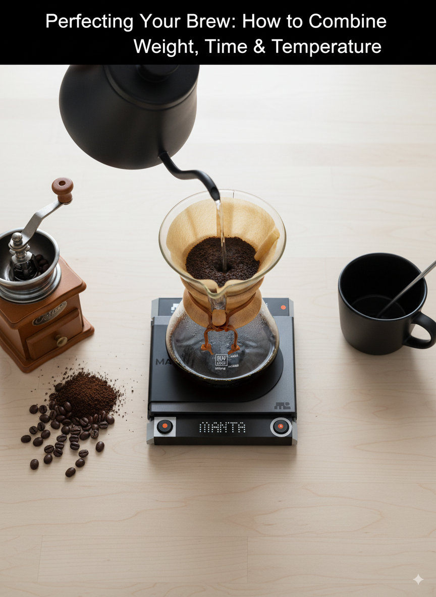 Perfecting Your Brew: How to Combine Weight, Time & Temperature
