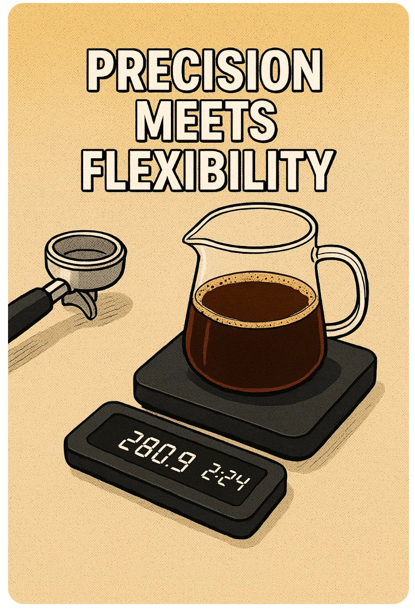 Precision Meets Flexibility: The Future of Coffee Scales