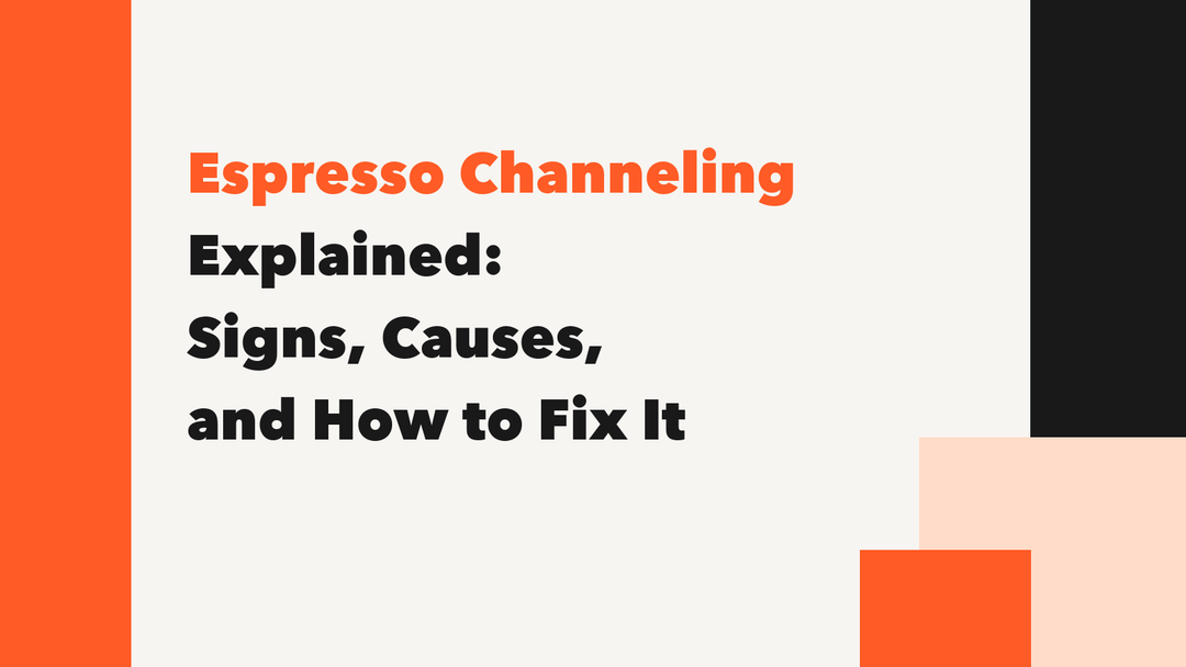 Espresso Channeling Explained: Signs, Causes, and How to Fix It MANTABREW