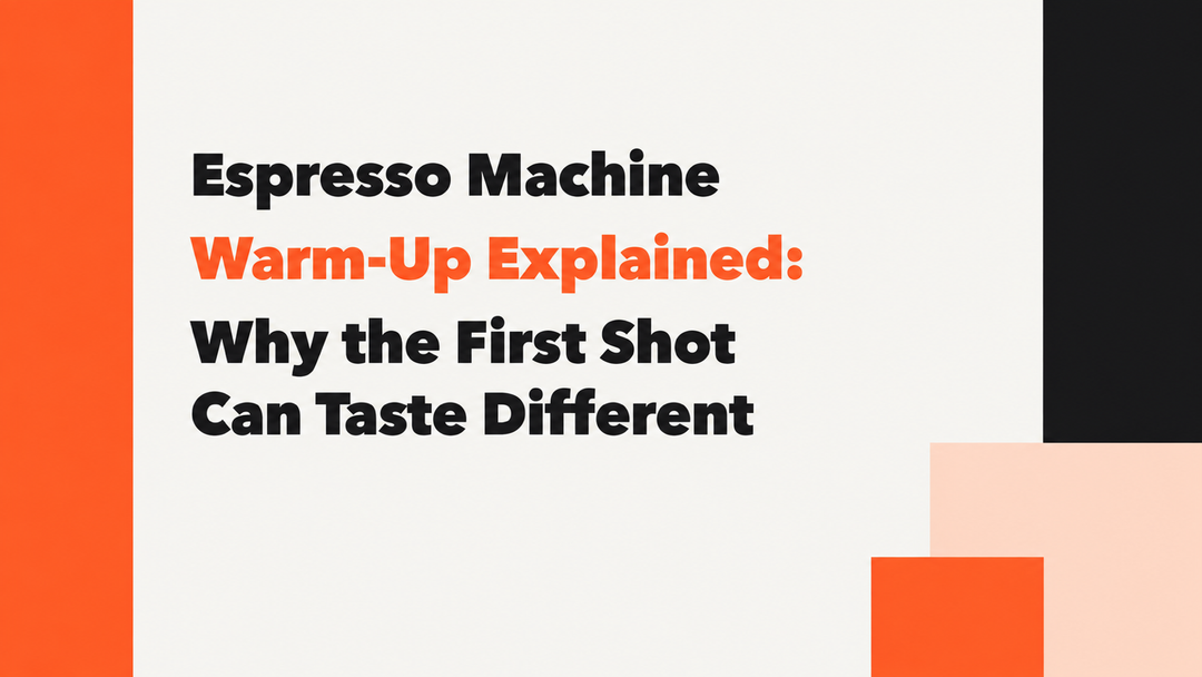 Espresso Machine Warm-Up Explained: Why the First Shot Can Taste Different MANTABREW