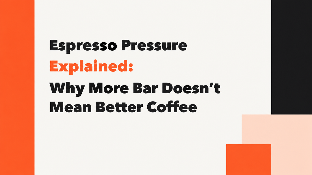 Espresso Pressure Explained: Why More Bar Doesn’t Mean Better Coffee MANTABREW
