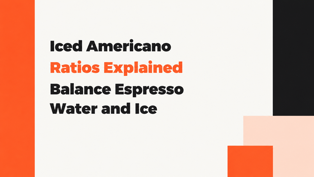 Iced Americano Ratios Explained MANTABREW