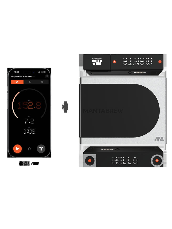 【WeighMaster Ultra】The Ultimate Modular Coffee Scale MantaBrew