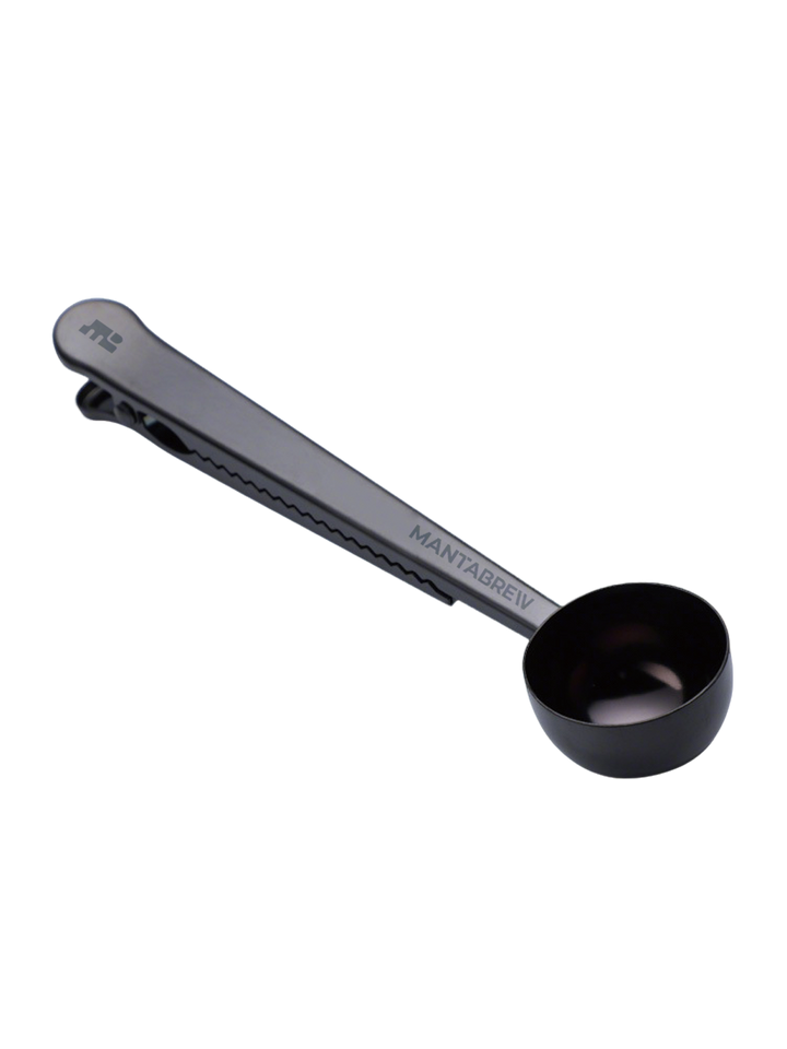 2-in-1 Stainless Steel Coffee Scoop & Bag Clip MANTABREW