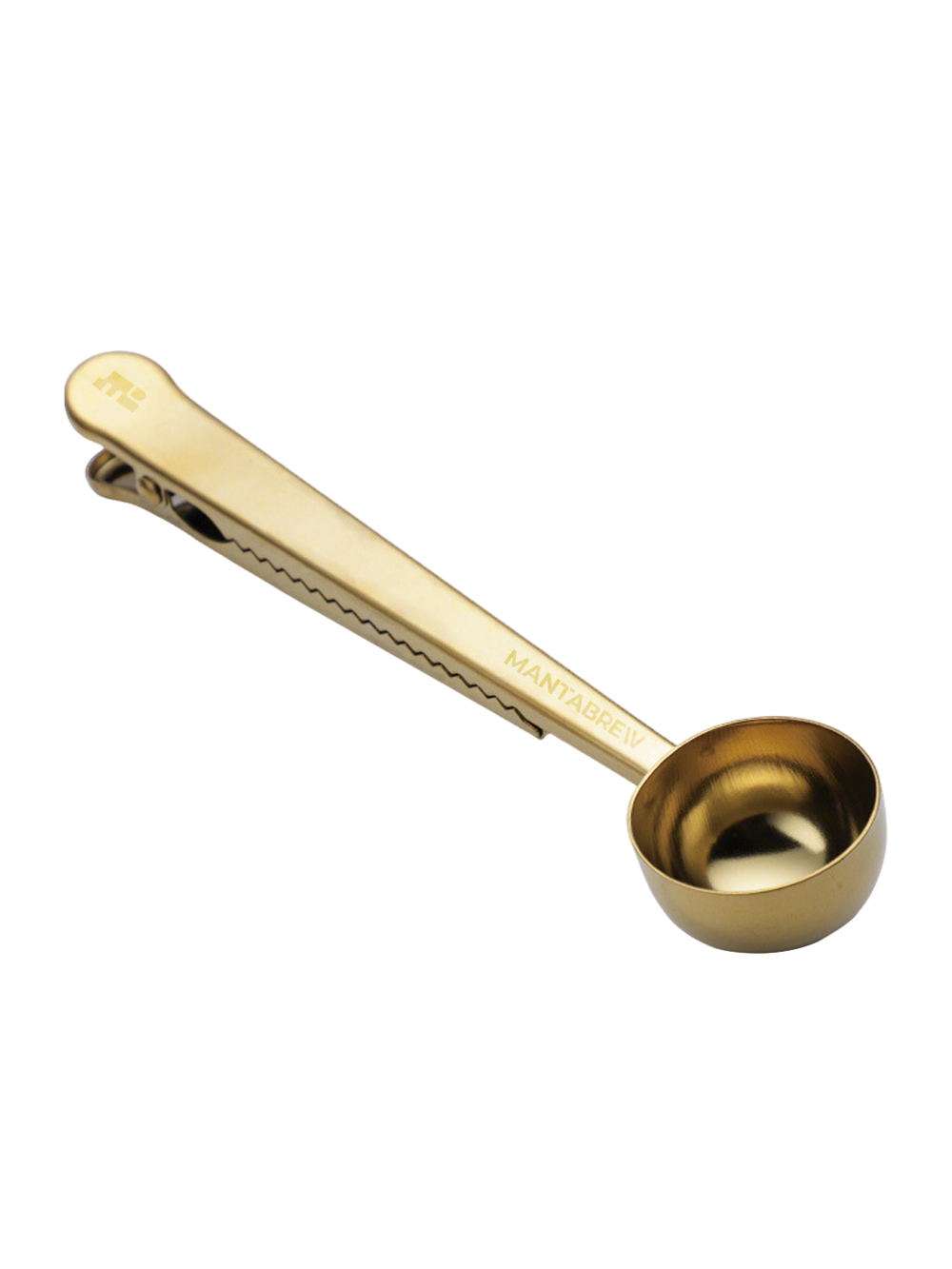 2-in-1 Stainless Steel Coffee Scoop & Bag Clip MANTABREW