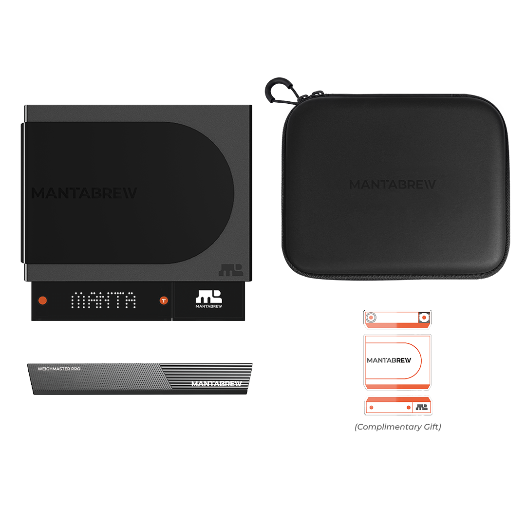 WeighMaster Plus Travel Bundle MANTABREW