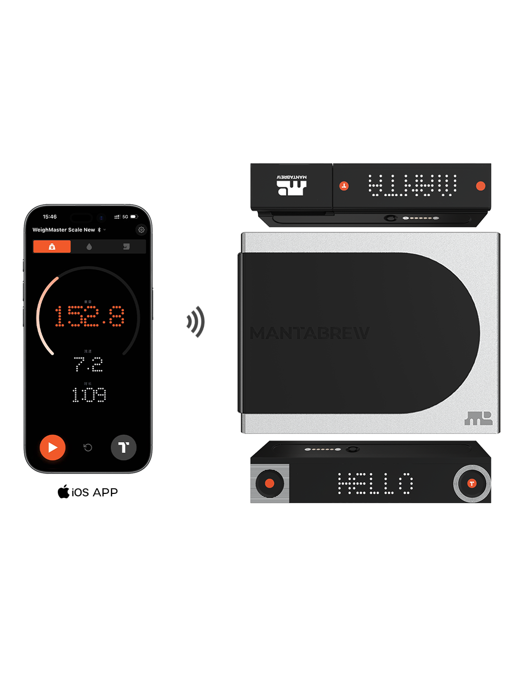 【WeighMaster Ultra】The Ultimate Modular Coffee Scale MantaBrew