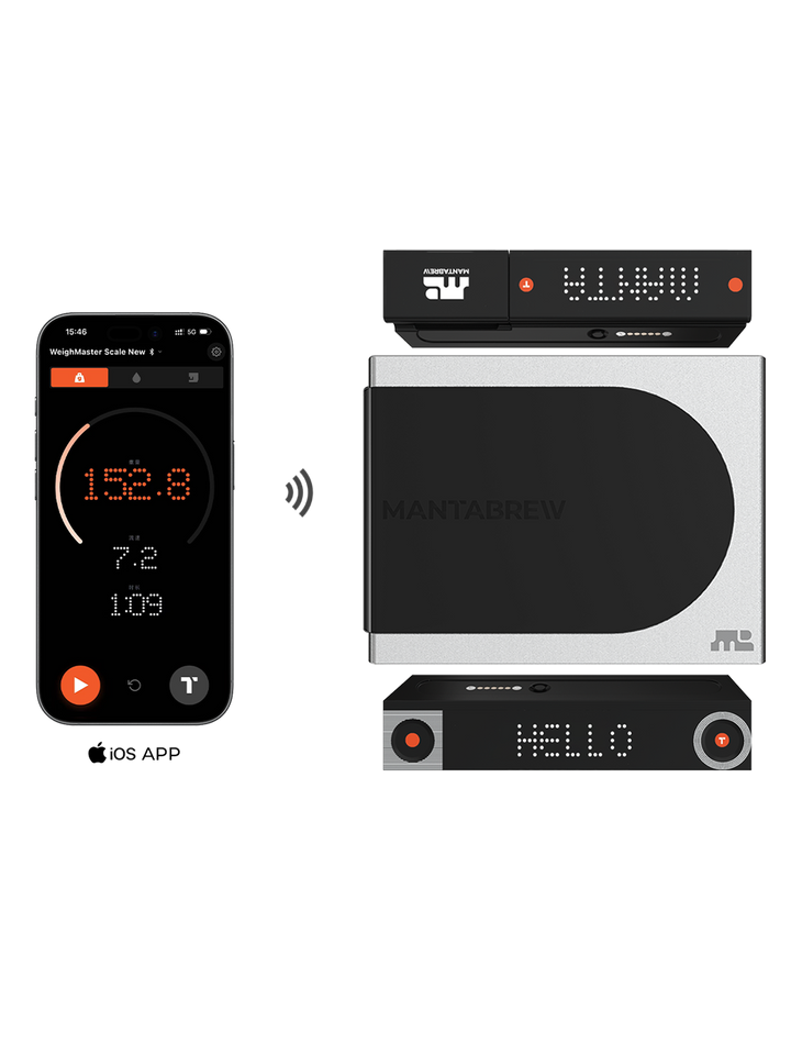 【WeighMaster Ultra】The Ultimate Modular Coffee Scale MantaBrew
