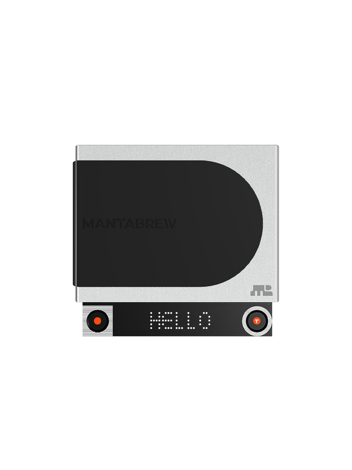 【WeighMaster Pro】 Coffee Scale: Precision Weighing Modular Coffee Scale MantaBrew